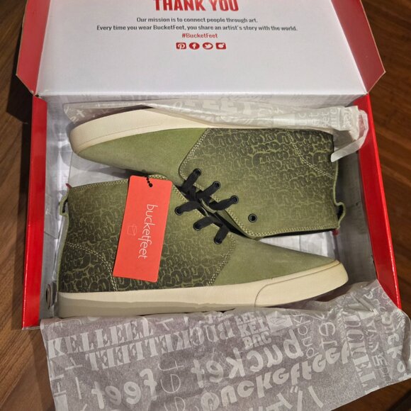 Buckeetfeet Cope 2 Mid Top Chukka Men's Size 11 US - Picture 3 of 4